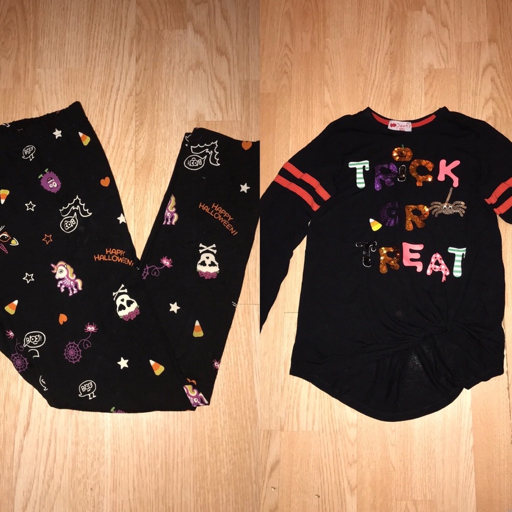 🎃 Adorable Halloween Outfit Girls L